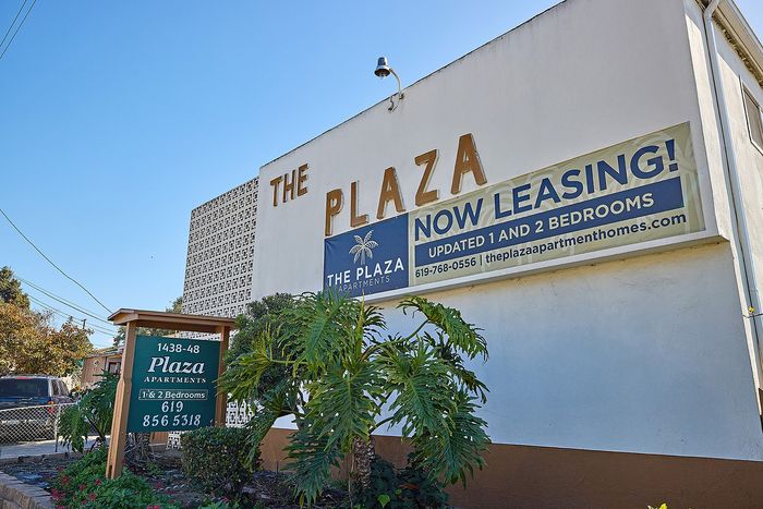 The Plaza Apartments exterior