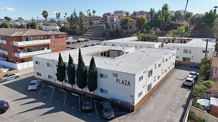 The Plaza birds eye view