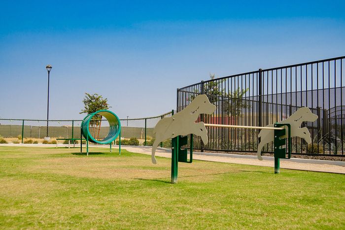 dog park at Grapevine Villa