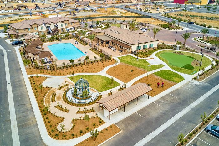 aerial view of Grapevine Villa