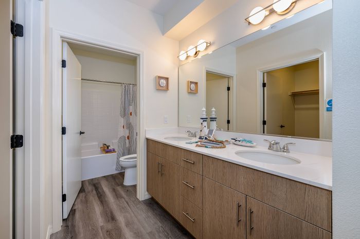 model bathroom