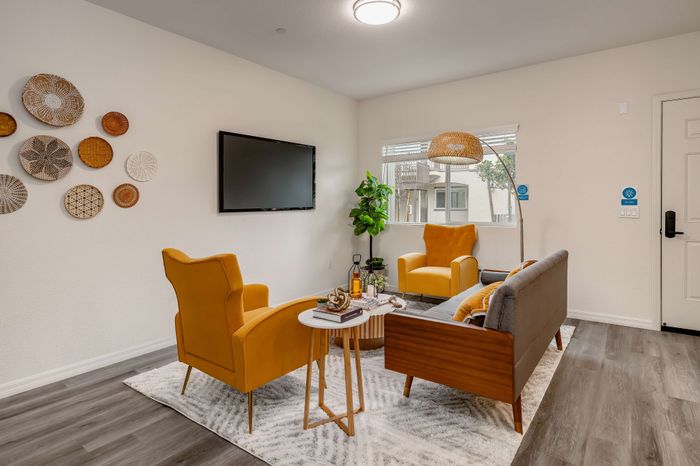 model living room