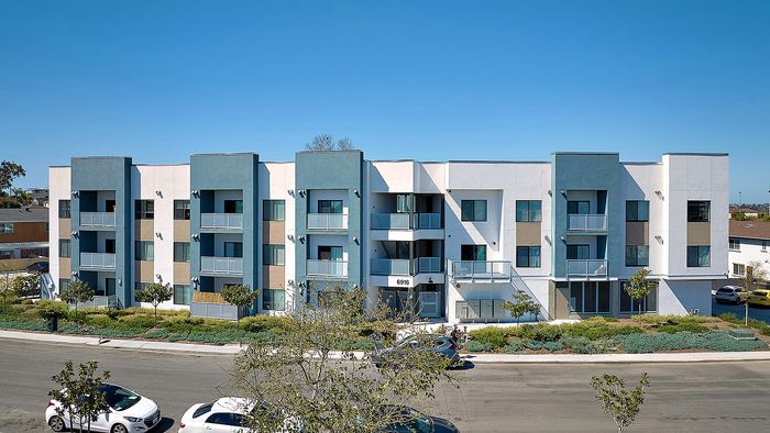 Exterior view of Citrino in Linda Vista near Mission Valley, San Diego