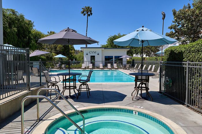 hot tub and pool