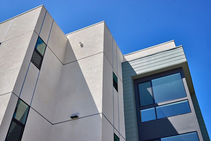 Exterior Dezi apartments located in Serra Mesa, San Diego, CA