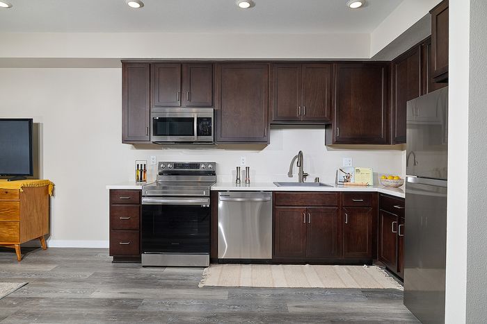 Kitchen at Citrino Apartments in Linda Vista, San Diego, CA