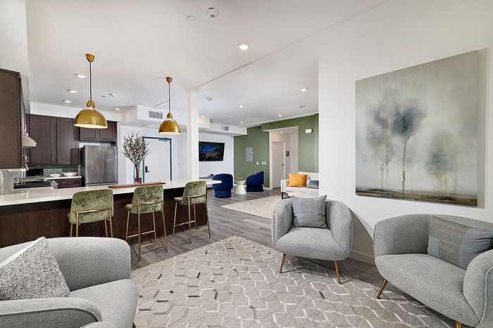 Community Room at Citrino Apartments in Linda Vista, San Diego, CA