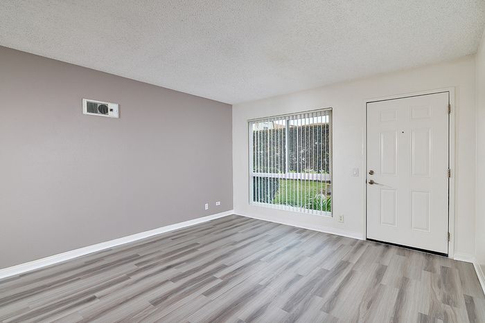 living room at pine vista apartments