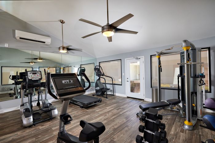 updated fitness center