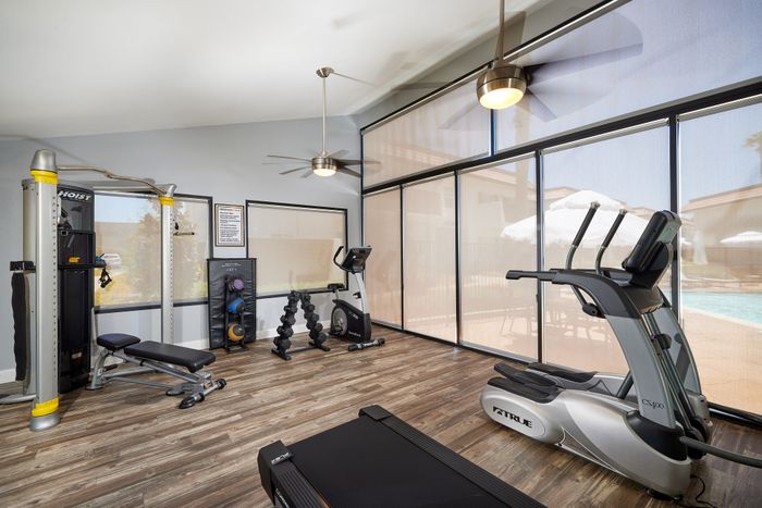 updated fitness center