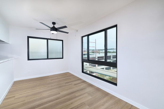 Dining Room in a two bedroom unit at Melrose Canyon