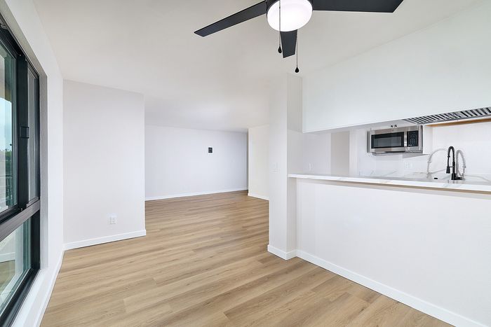 Dining Room in a two bedroom unit at Melrose Canyon