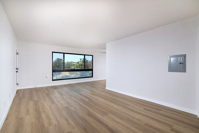 Living Room in unit 36 at Melrose Canyon