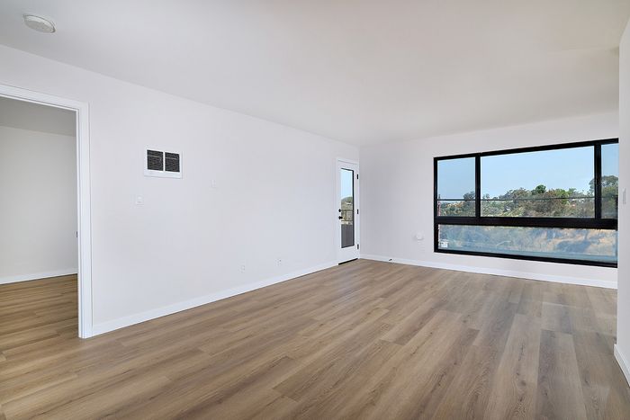 Living Room in unit 36 at Melrose Canyon