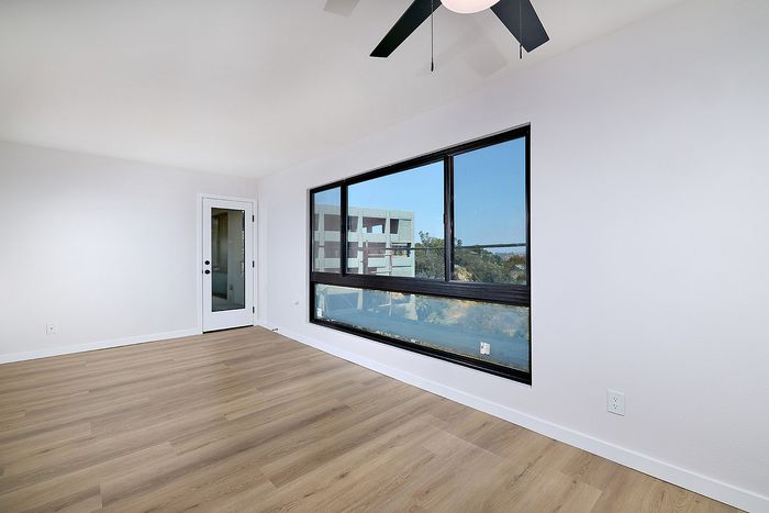 Living Room/Dining in unit 36 at Melrose Canyon