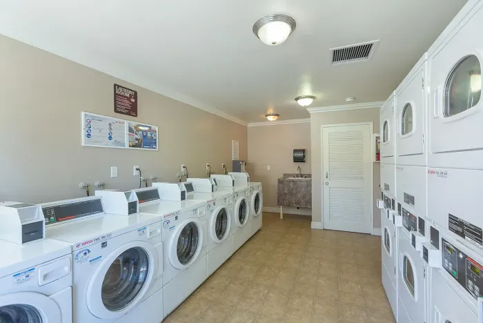 Convenient on-site laundry room facility at Elan - Scripps Terrace.