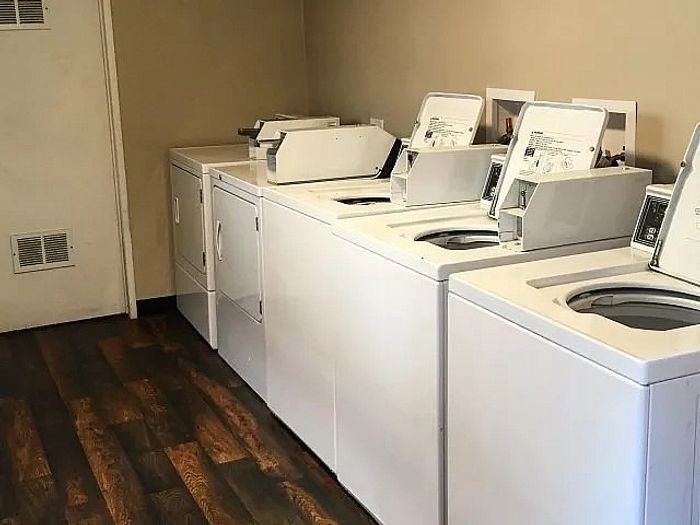 Convenient full-service laundry facility for residents at Elan - Sandrock Place