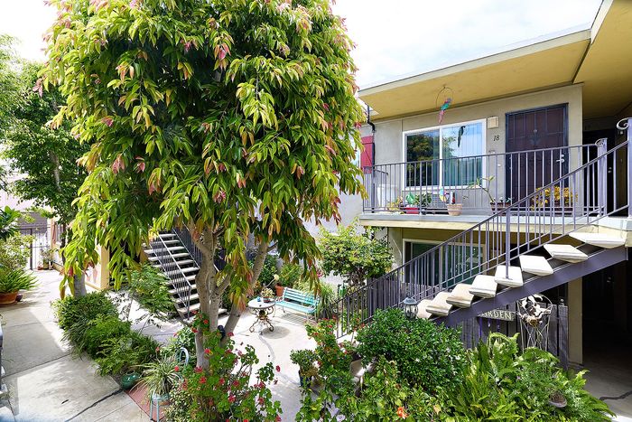 Community area with greenery