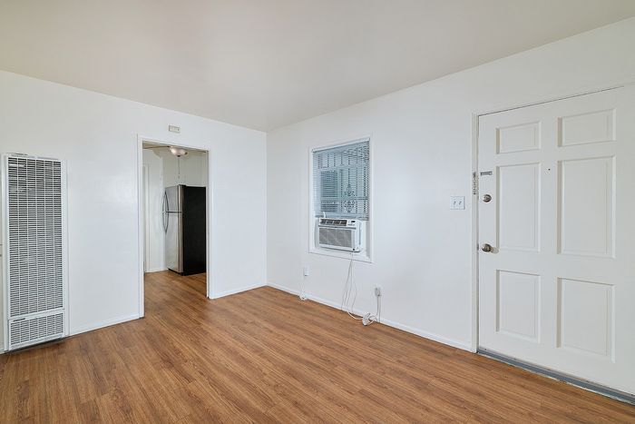 Entrance and living room area