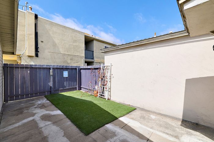 Lawn patio area