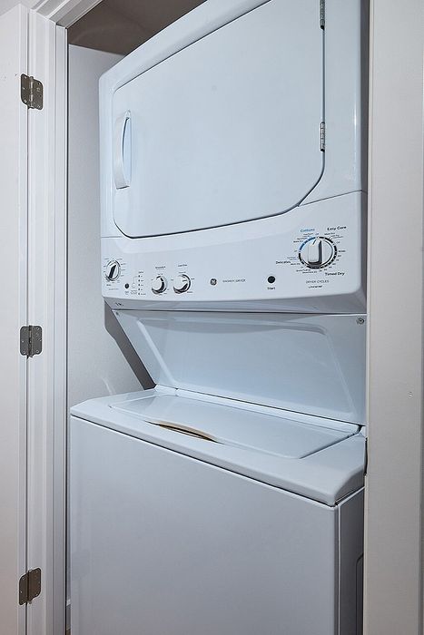 stackable washer and drier