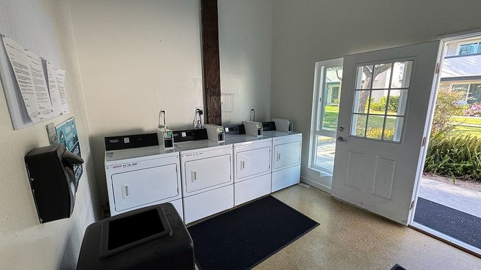 Laundry facility at Delaware Pines