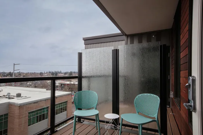 Rooftop Deck with city views