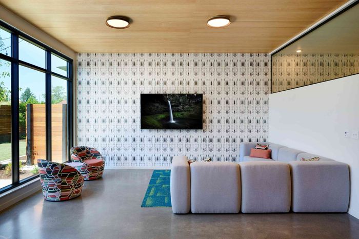 Community lounge area
