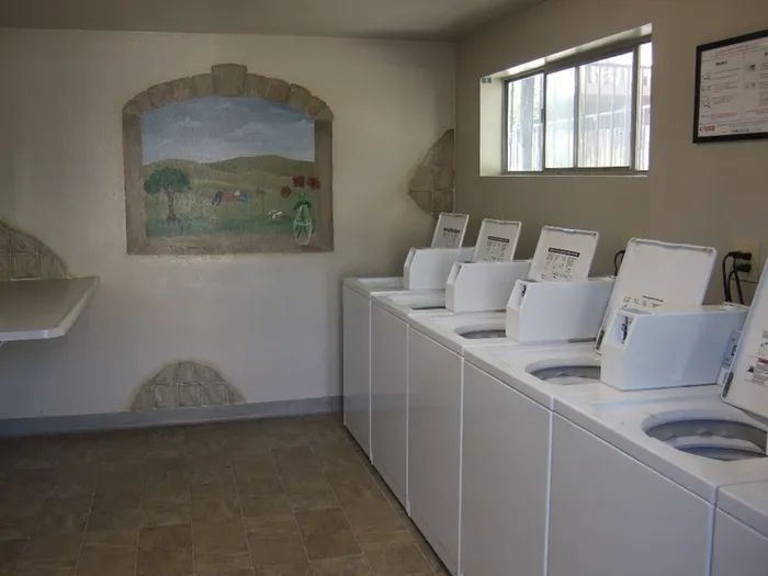 Laundry care center at plumas garden apartments