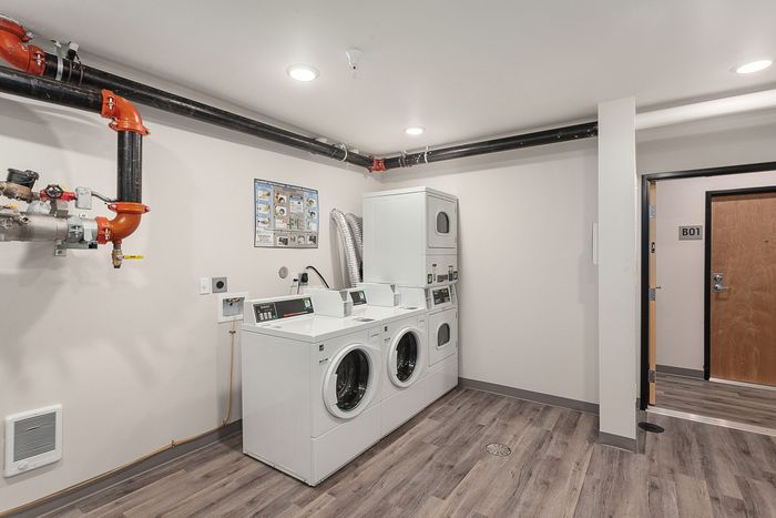 on-site laundry care center