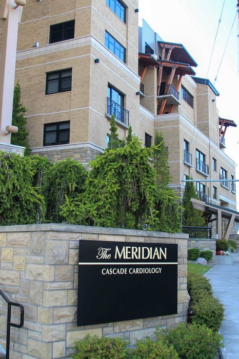 front of the meridian