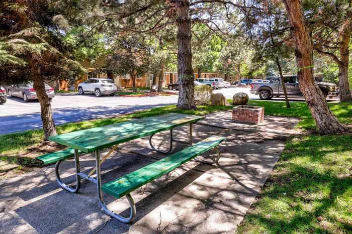 Outdoor picnic area