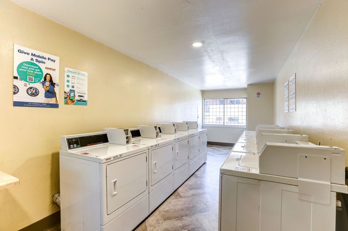 Shared laundry care center
