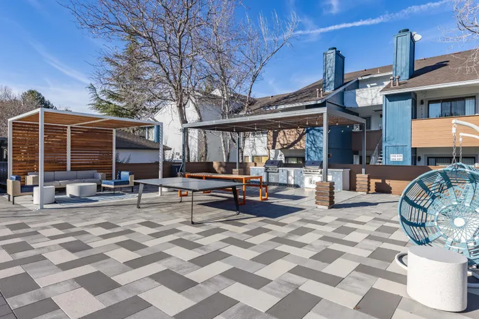 Community outdoor patio