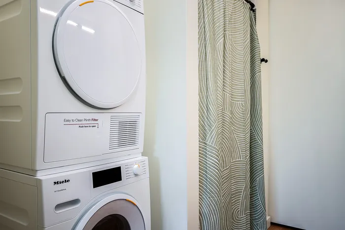 Washer and dryer