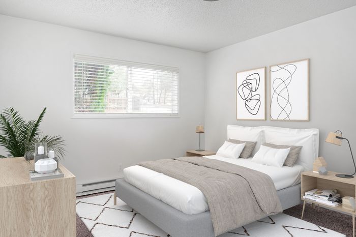 bedroom virtual staging