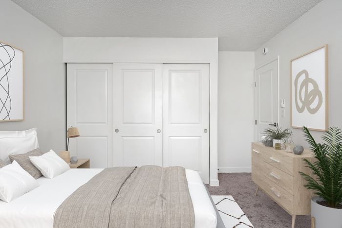bedroom virtual staging