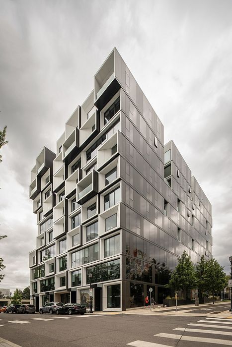 exterior at slate apartments