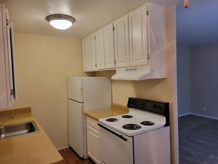kitchen at patton apartments