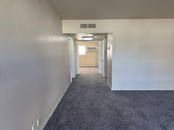 Living room and hallway