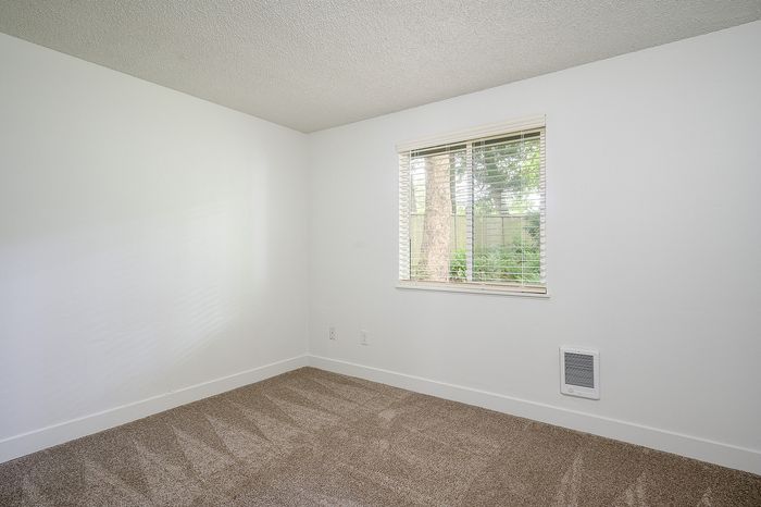 Bedroom with carpeted floors