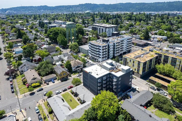 Aerial view of Paceline in North Portland, OR