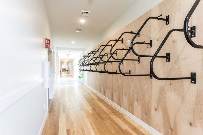bike racks at fairmount apartments