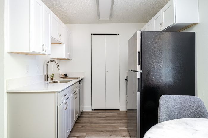 kitchen with stainless steel appliances