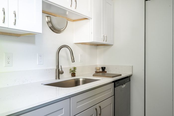 kitchen with stainless steel appliances