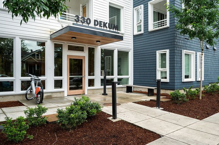 exterior of 330 Dekum
