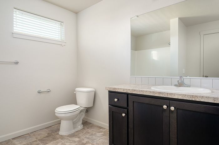 bathroom at Alderbrook