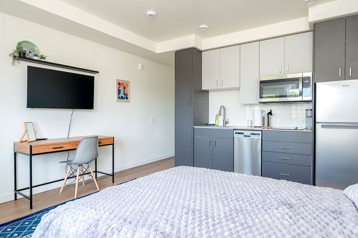 furnished studio apartment in Portland, OR