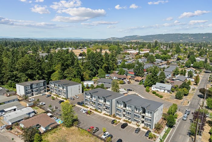 aerial view of rogers landing