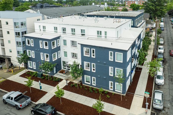 exterior of 330 dekum